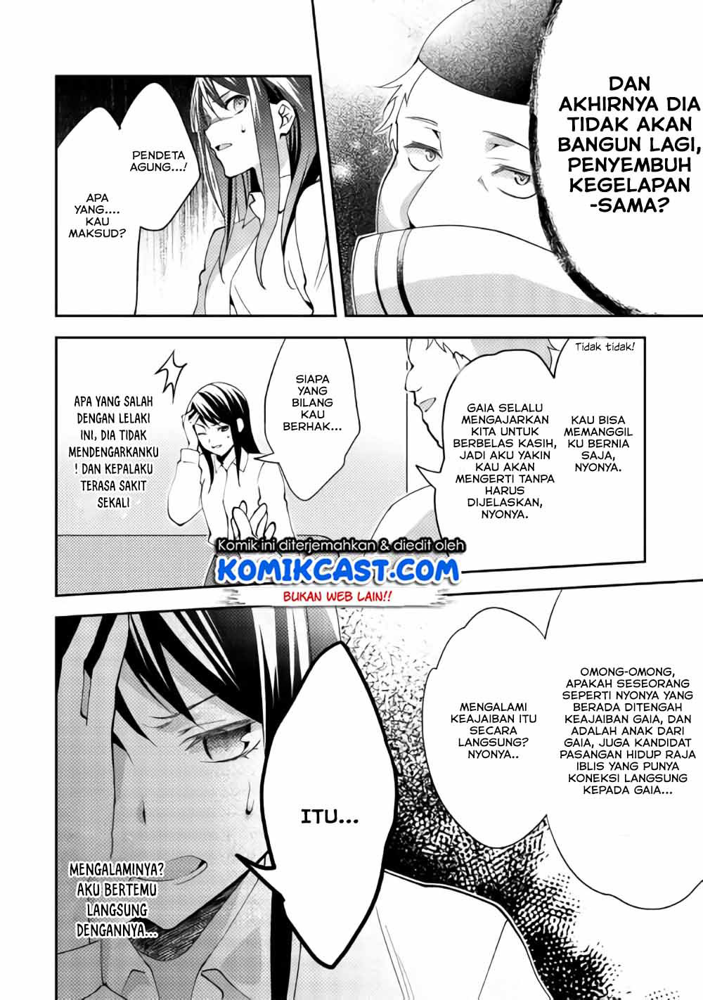 Isekai de “Kuro no Iyashi Te” tte Yobareteimasu Chapter 39 Bahasa Indonesia